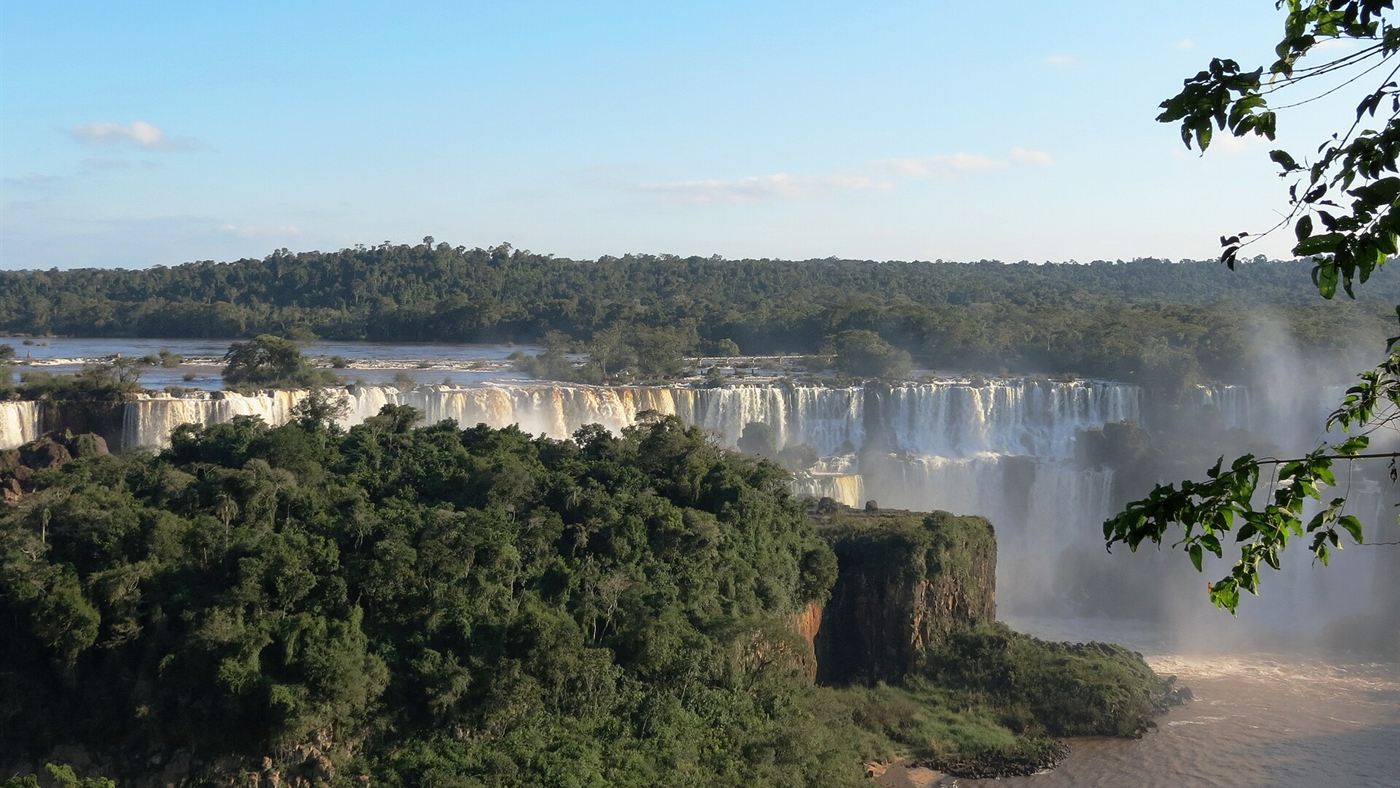 Trilha das Cataratas do Iguaçu, onde turista argentina foi picada por cobra