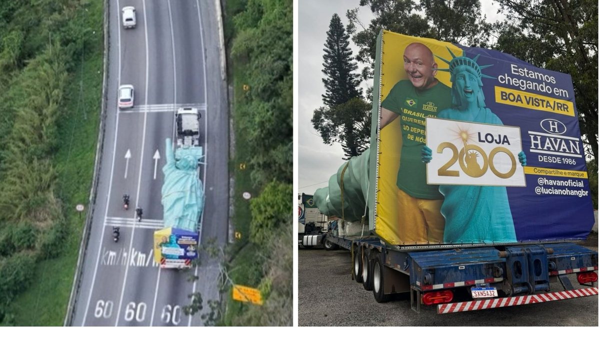 Imagens divulgadas na cobertura mostram a estrutura e o veículo de transporte.