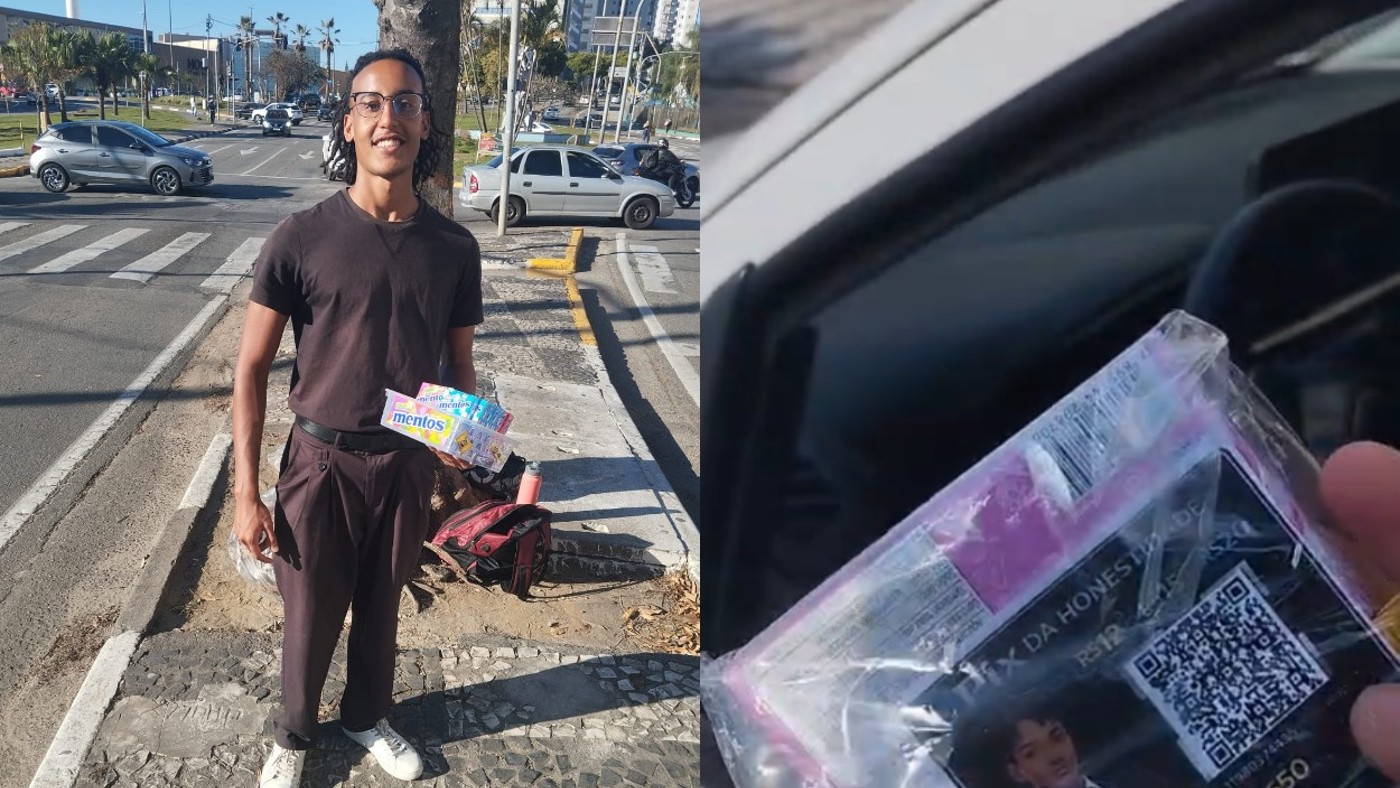 Pix da Honestidade: vista de Mogi das Cruzes (SP), cidade onde o jovem Pedro Henrique vende doces no sinal