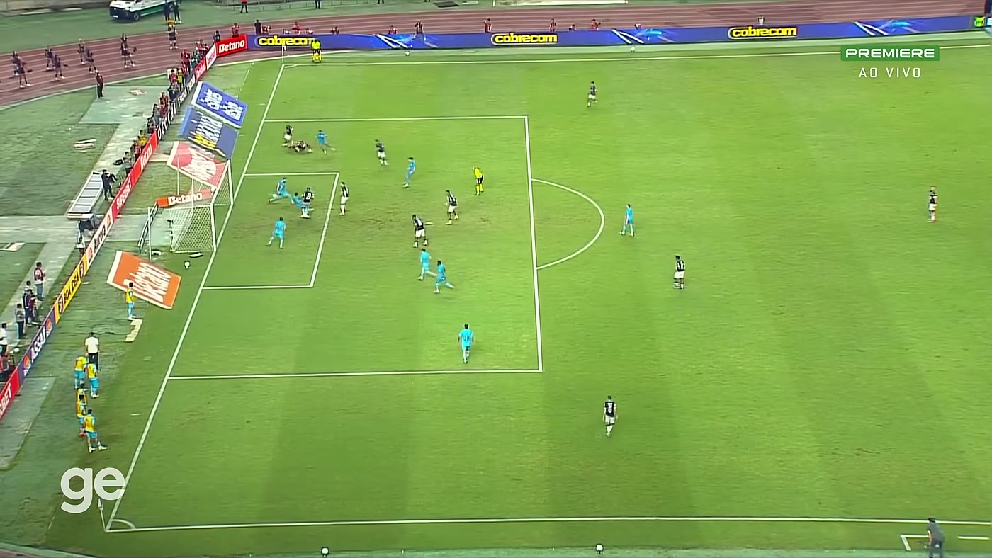 Lance de Remo x Santos pela 28ª rodada do Brasileirão 2026