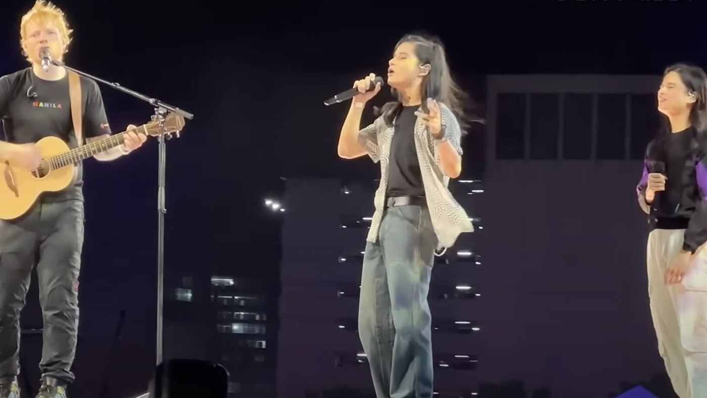 Ed Sheeran filadelfia: cantor toca violão em show recente da turnê