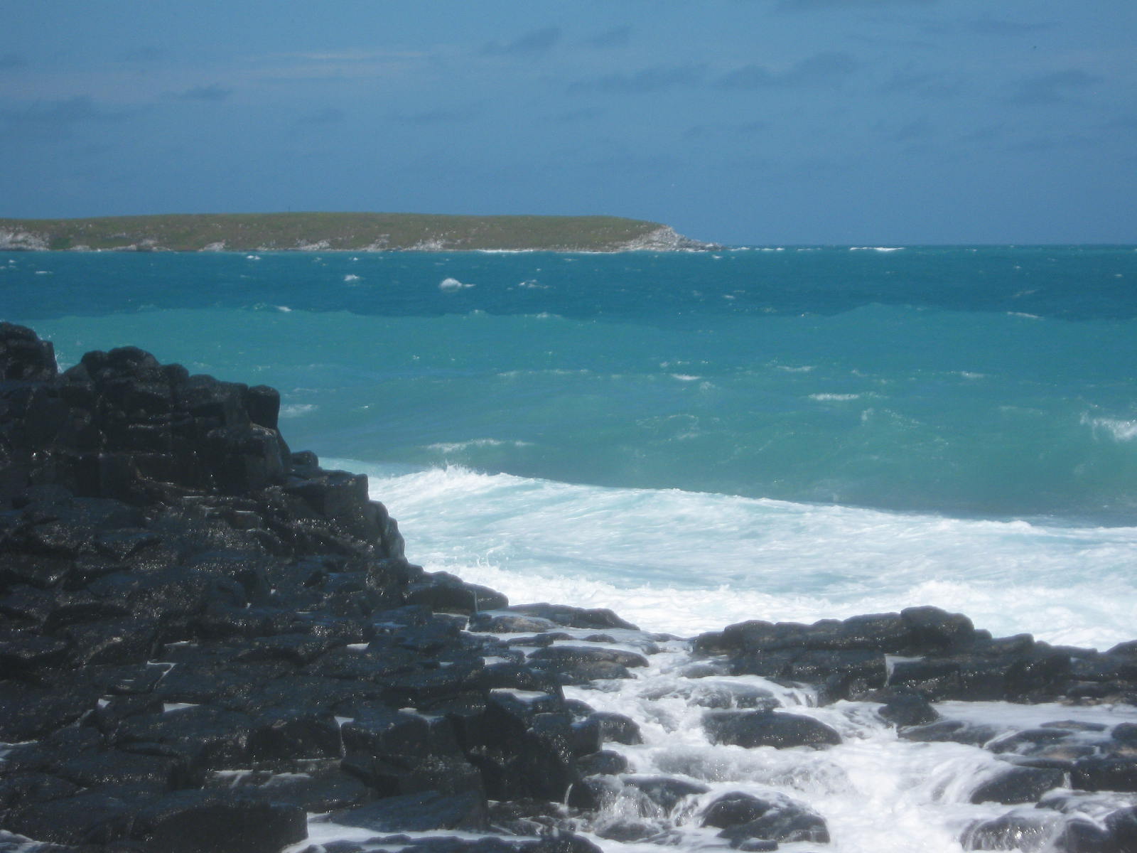 Paisagem do Parque Nacional Marinho dos Abrolhos, na Bahia
