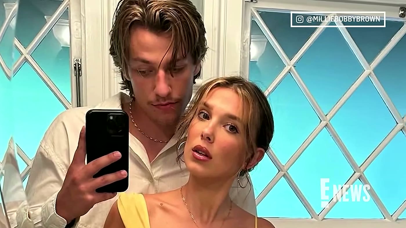 Millie Bobby Brown e Jake Bongiovi juntos em foto de selfie