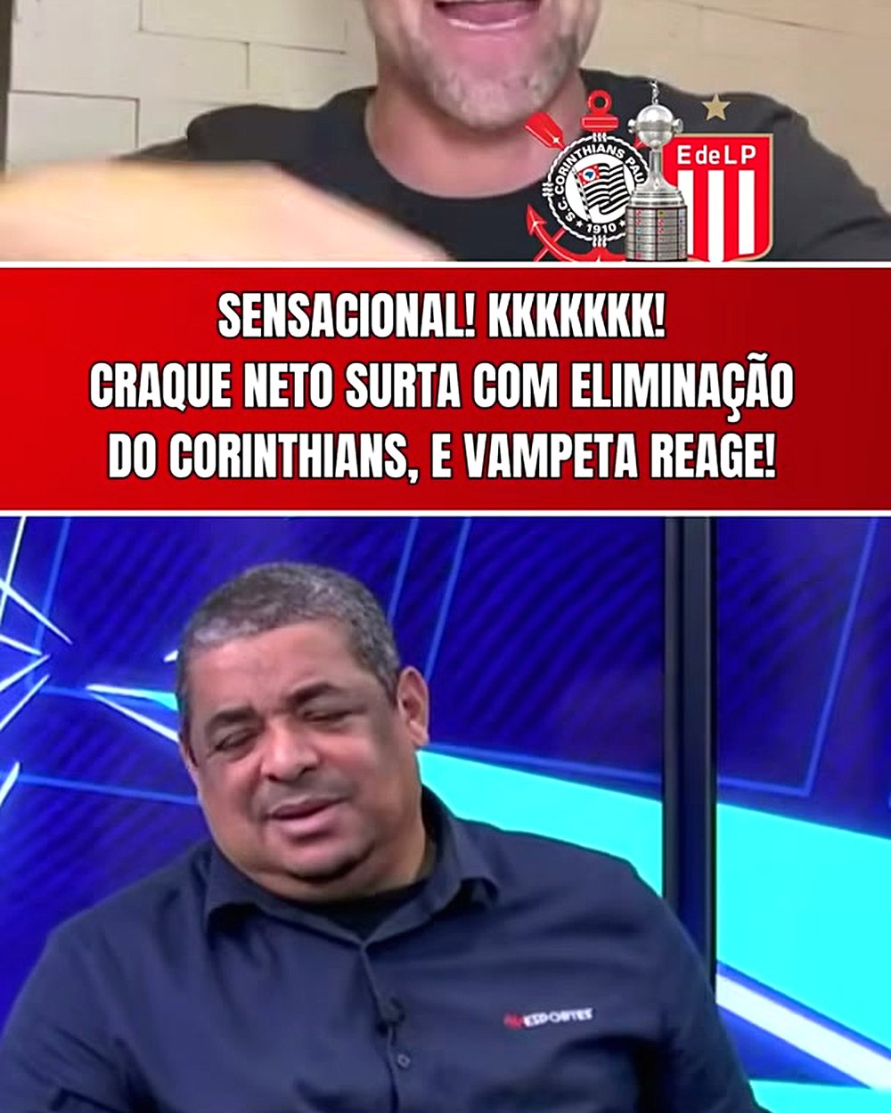Cena do vídeo viral: penalti depay corinthians