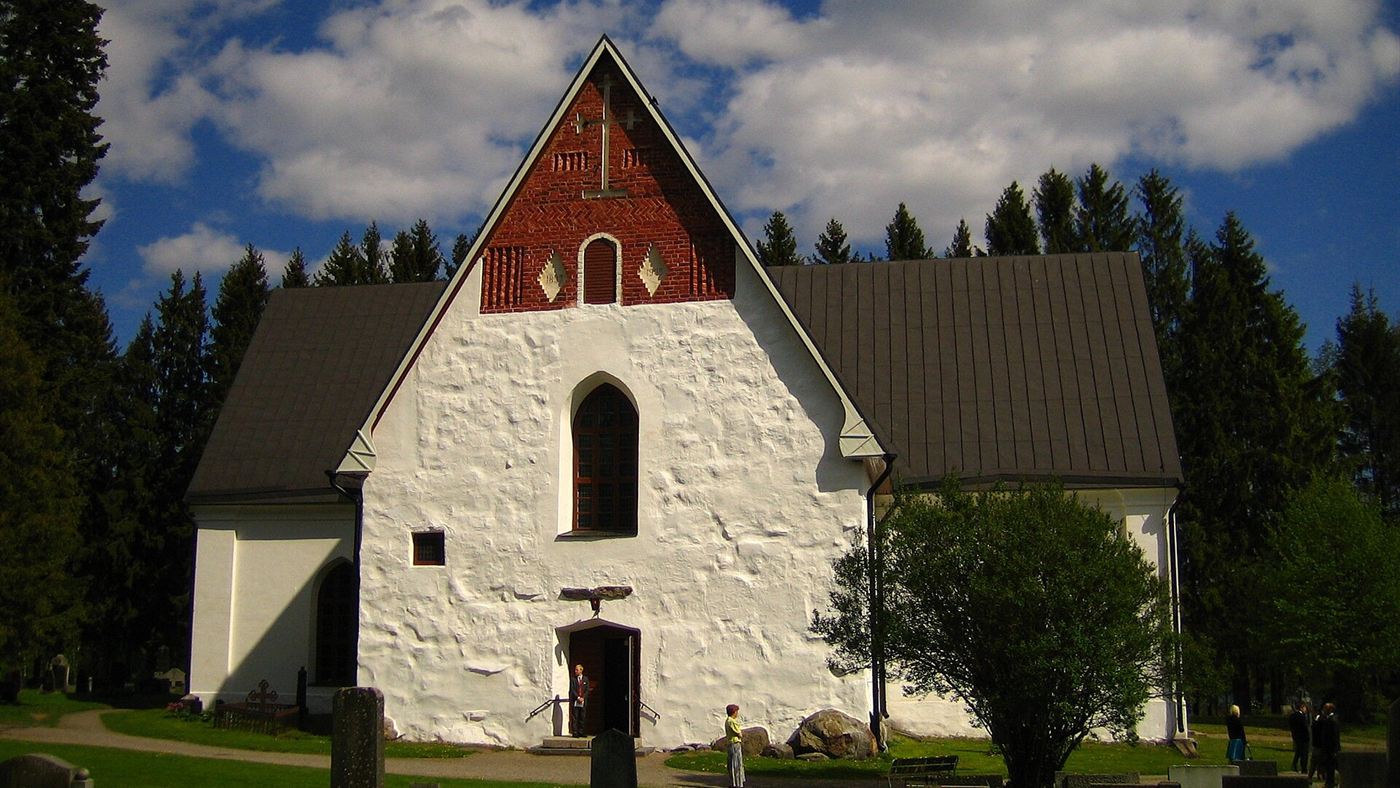 Vila de Sysmä, no sul da Finlândia, região onde o tesouro de prata viking foi encontrado