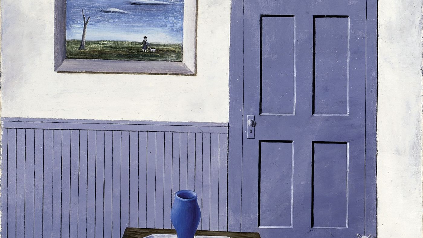 Quadro comprado por 30 dólares em bazar: outra obra de Gertrude Abercrombie, a pintora do quadro reencontrado em Michigan