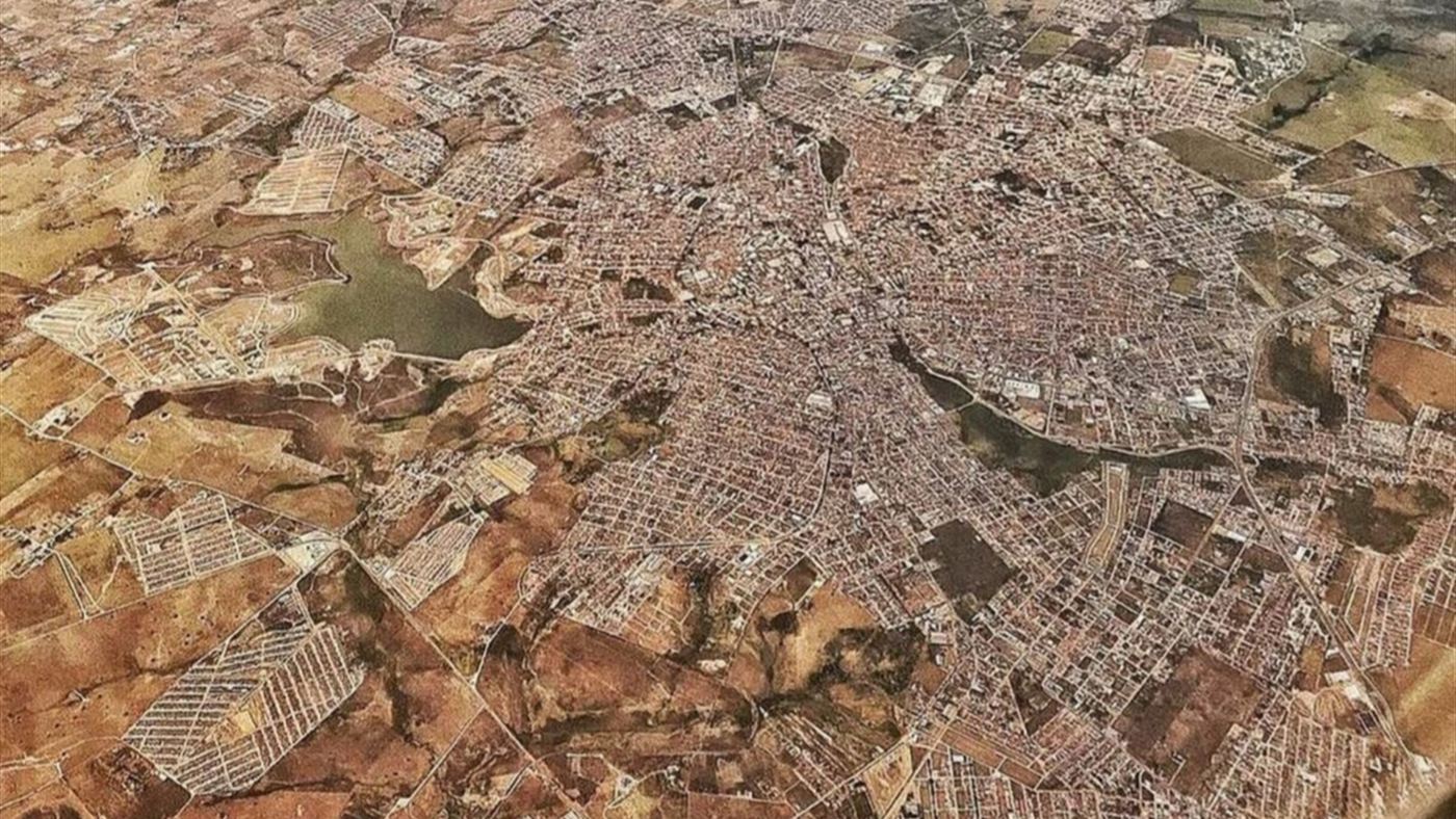 Vista aérea da cidade de Arapiraca, em Alagoas, onde fica a churrascaria Assador Arapiraca