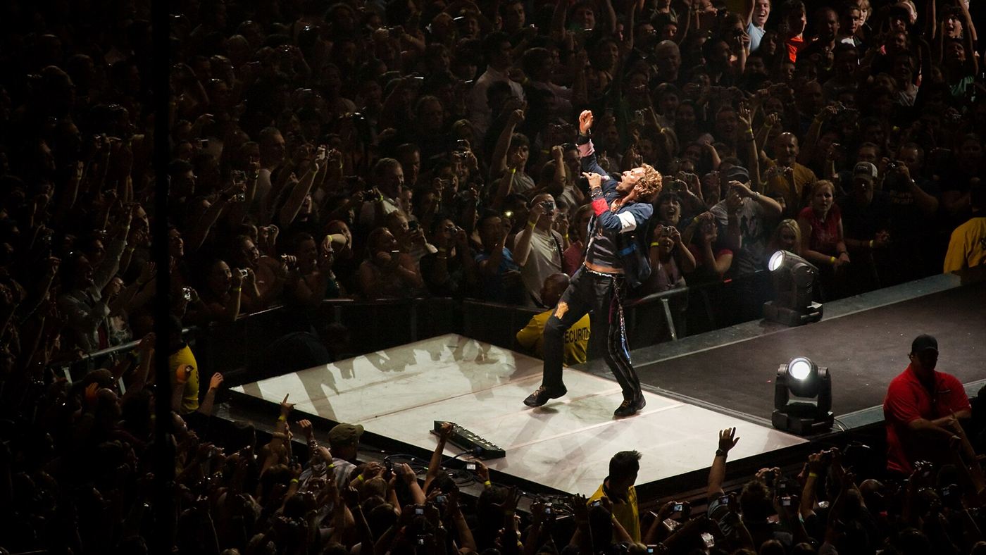 Chris Martin, vocalista do Coldplay e ex-marido de Gwyneth Paltrow