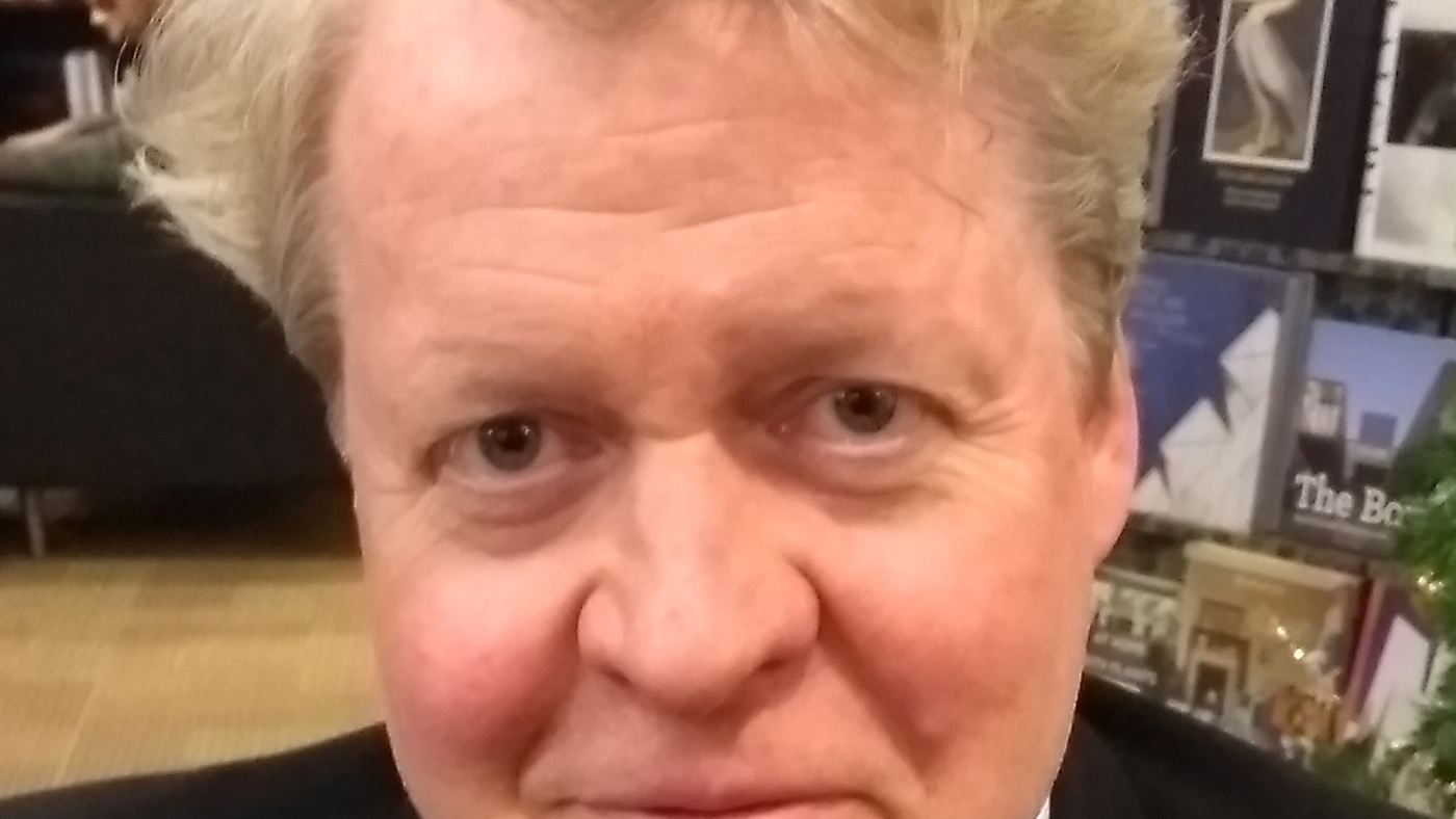 Earl Spencer, irmão de Diana, em evento público