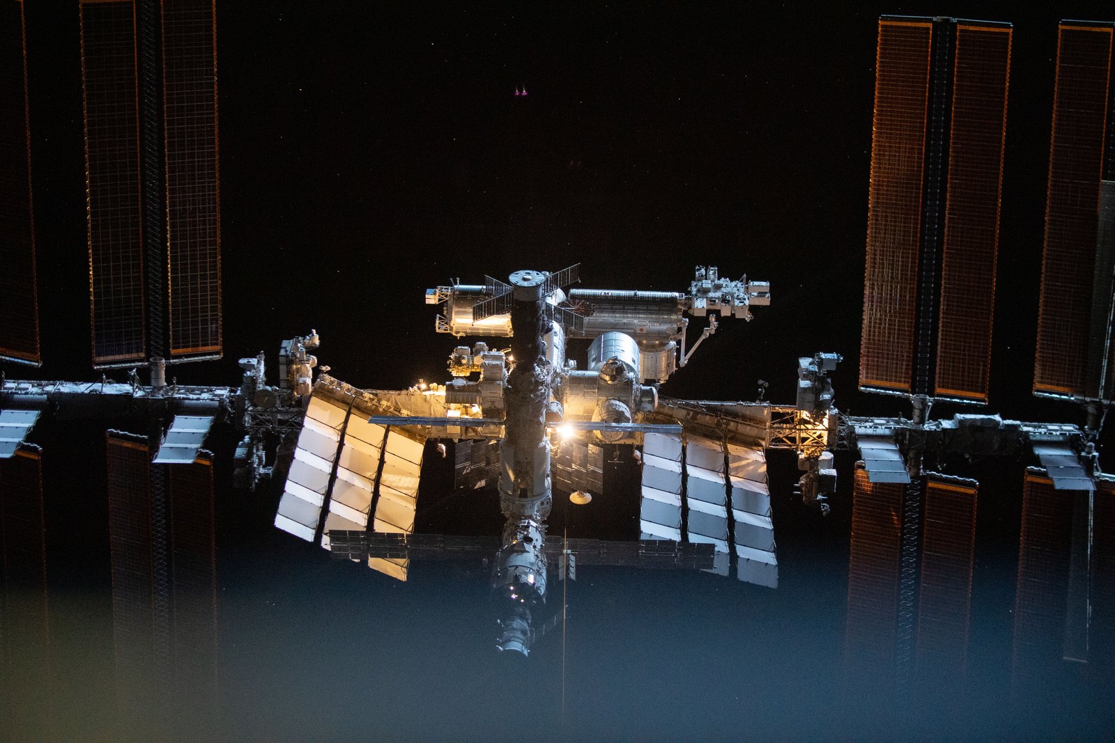 Imagem de divulgação: Estação Espacial Internacional cruza o céu do Brasil: veja o horário na sua capital