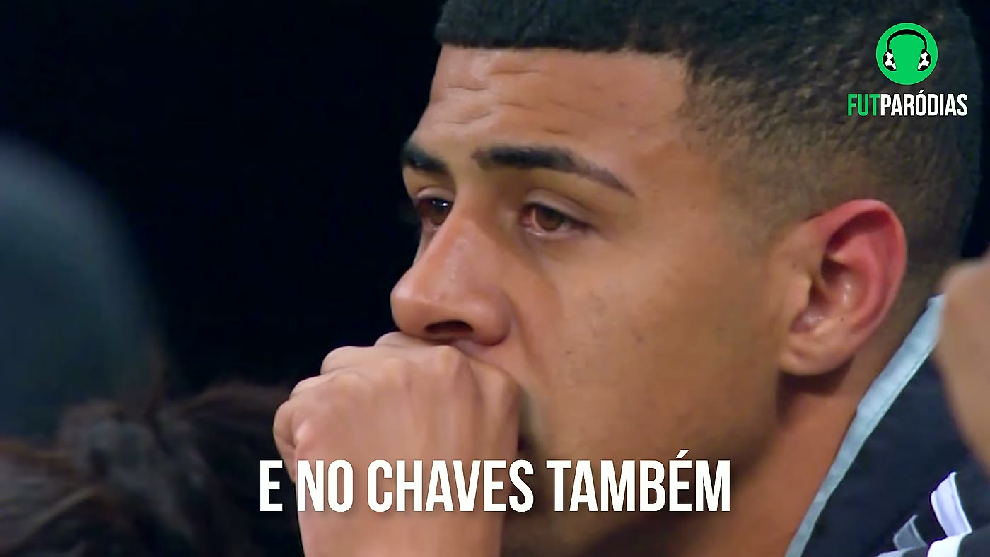Torcedor do Corinthians visivelmente emocionado durante a eliminação retratada na paródia Memphis isolou