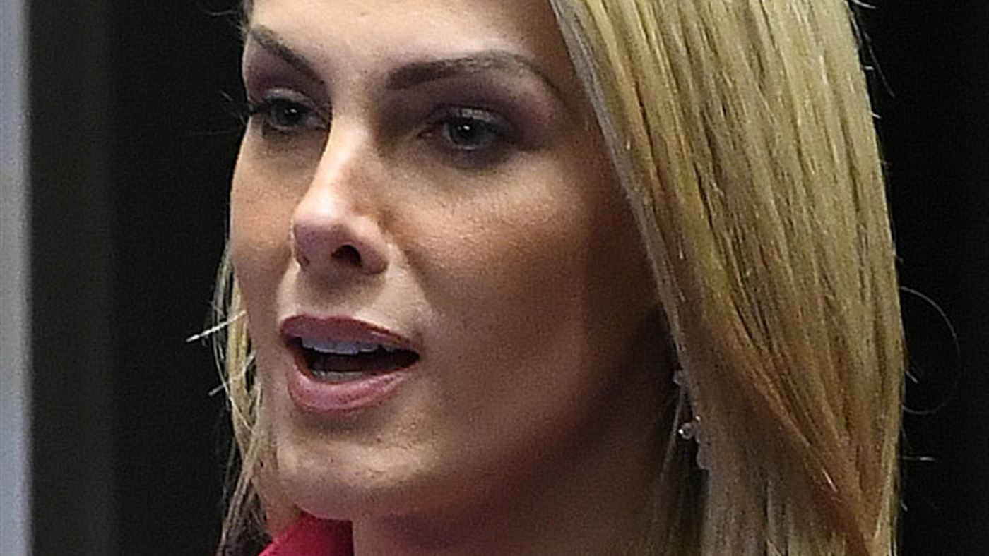 Ana Hickmann, amiga de Ticiane Pinheiro, no dia do seu casamento com Edu Guedes