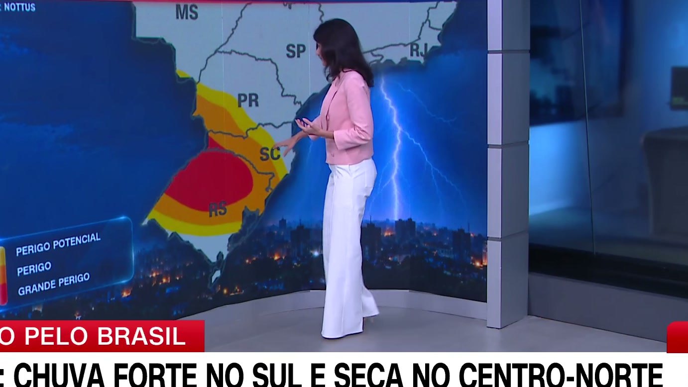Imagem de divulgação: Ventos chegam a 136 km/h em cidade gaúcha, segundo Defesa Civil citada pela CNN, e previsão apresentada aponta mais temporais após estragos em municípios