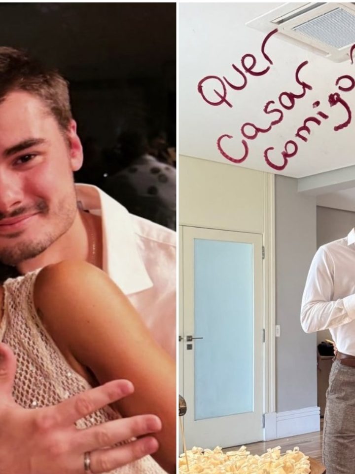 João Assunção mostra noivado com Giovanna Vieira