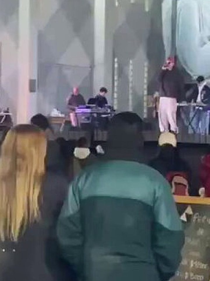 Sósia de Maradona no festival de Rosário