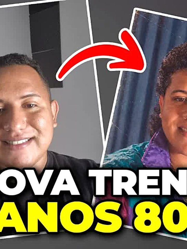 Trend anos 80 com IA: de onde saiu a febre