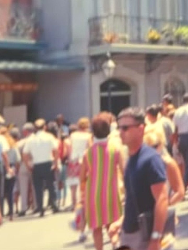 Viajante do tempo na Disneylândia de 1968?