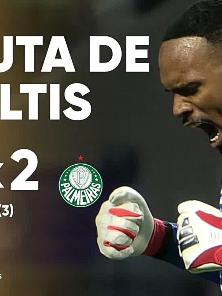 Vitor Roque marca pênalti e cavadinha na LDU